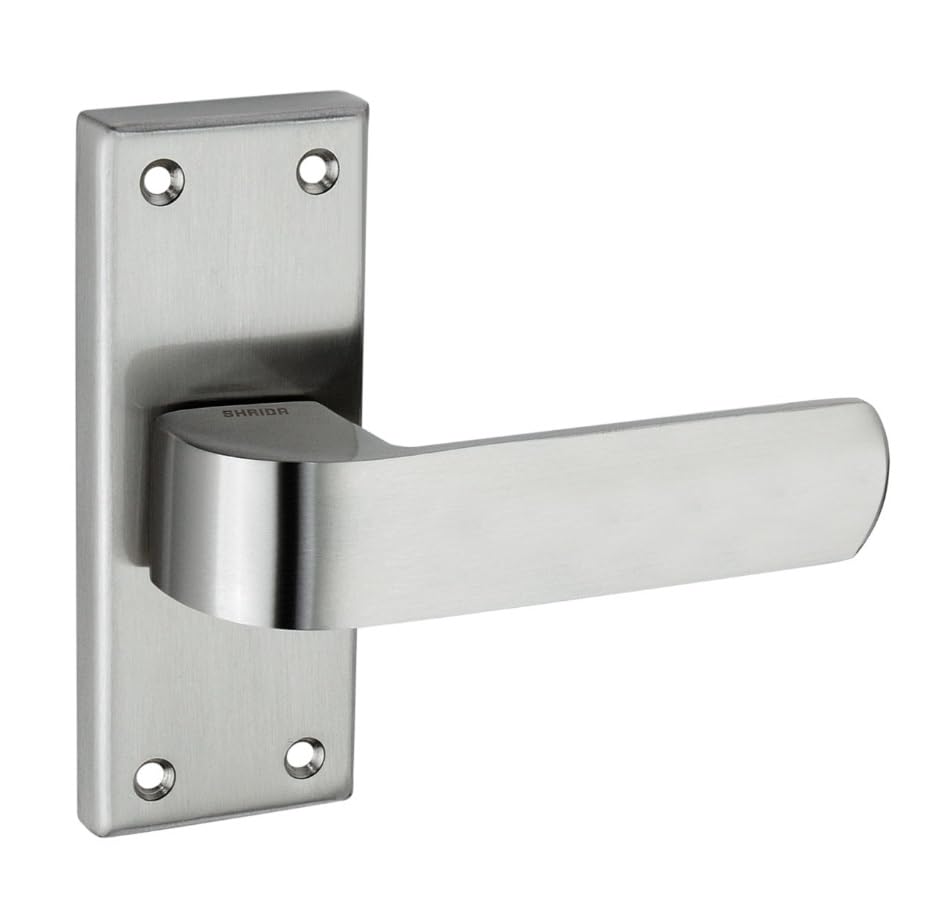 Shrida 446 Stainless Steel Door Handle Set with Lock Body – Heavy